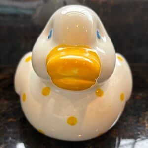 Authentic Tiffany & Co. Ceramic Duck Piggy Bank